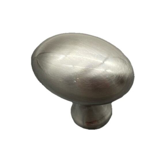 Style Selections 1.22-in Satin Nickel Round/Oval Transitional Knob Lot Of 15{125 - Picture 1 of 12